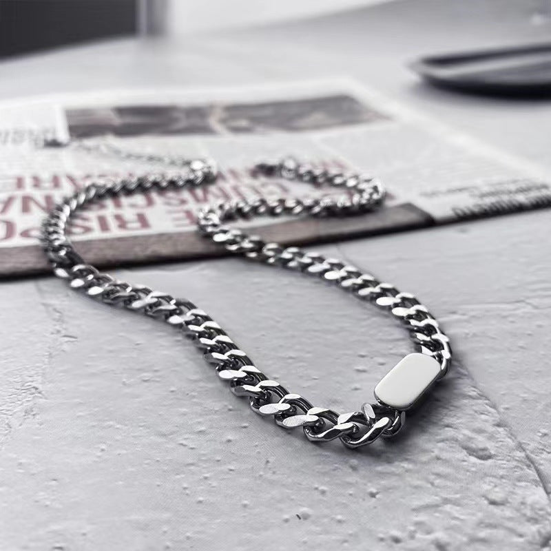 Bastion bracelet and necklace laid flat together